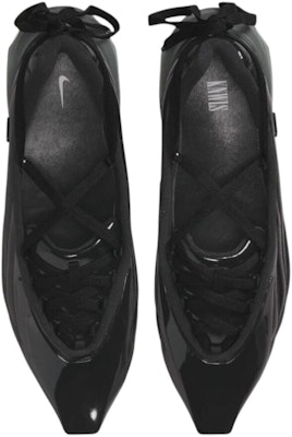 (W) KNWLS x Nike Air Max Muse Ballet ''Black'' Kasut Hitam Stylish II3670-001 Details for (W) KNWLS x Nike Air Max Muse Ballet ''Black'' Kasut Hitam Stylish II3670-001