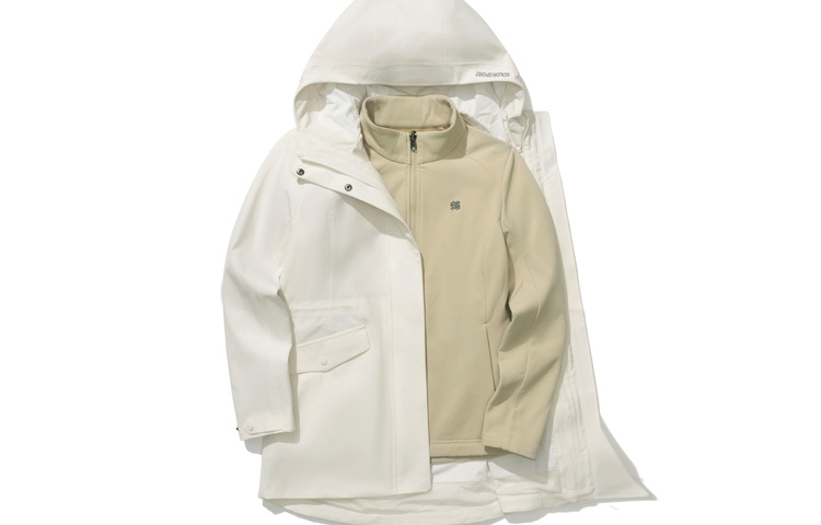 (Women) KOLON SPORT 24Nature Waterproof Windproof 3-in-1 Softshell Jacket LKJK2WNT34