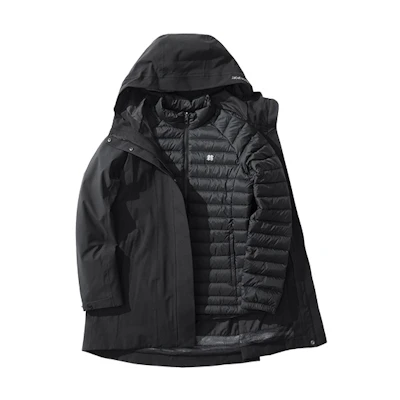 (Women) KOLON SPORT 24Nature Waterproof Windproof 3-in-1 Down Jacket LKJK1WNT36