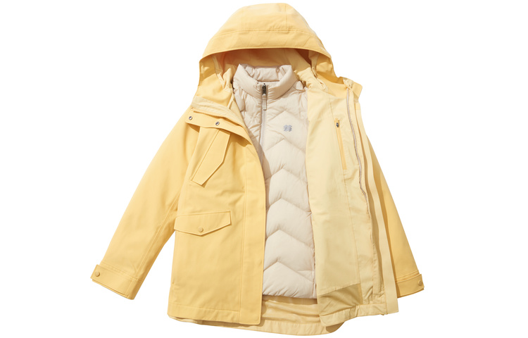 (Women) KOLON SPORT 3-in-1 Waterproof Windproof Down Travel Jacket LKJK3WTT52