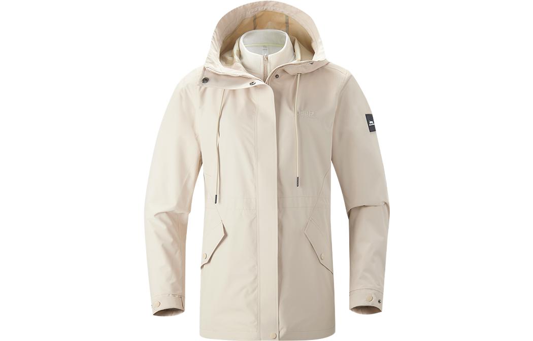 (Women) KOLON SPORT 3-in-1 Waterproof Windproof UV Jacket with Detachable Fleece JTP142084071