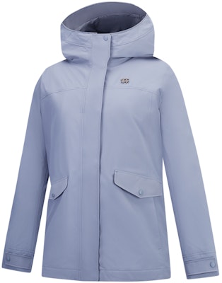 (W) KOLON SPORT Jaket 3-dalam-1 Kalispas Angin & Kalis Air dengan Lapisan Bulu Itik. LKJK4WTT94 9