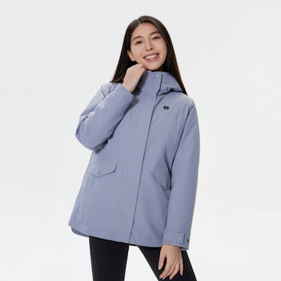 (W) KOLON SPORT Jaket 3-dalam-1 Kalispas Angin & Kalis Air dengan Lapisan Bulu Itik. LKJK4WTT94 13