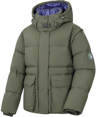 (W) KOLON SPORT Jaket Lengan Panjang dengan Hood & Lengan Boleh Tanggal TVJDW22812 2