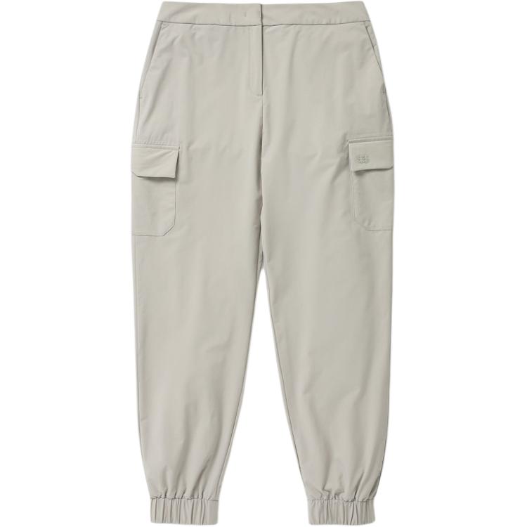 (Women) Kolon Sport  Elastic Jogger Cargo Pants Light Beige TVPNM24512LBE