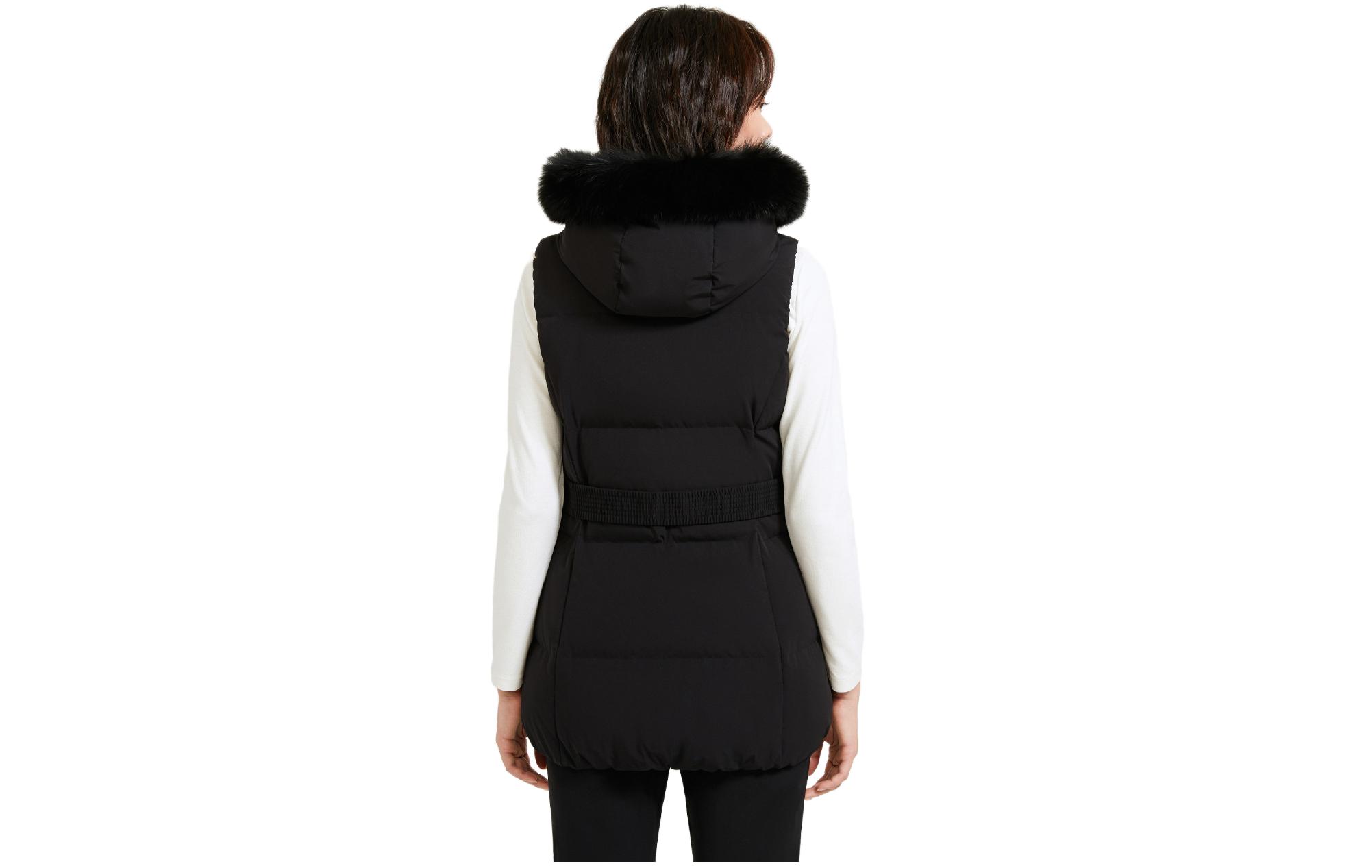 (Women) KOLON SPORT  Lifestyle Down Vest Jacket with Fur Hood. LKVT2WT598 圖 3