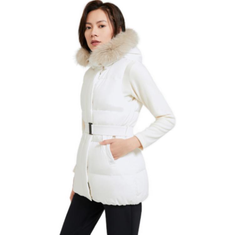 (Women) KOLON SPORT  Lifestyle Down Vest Jacket with Fur Hood. LKVT2WT598 圖 7