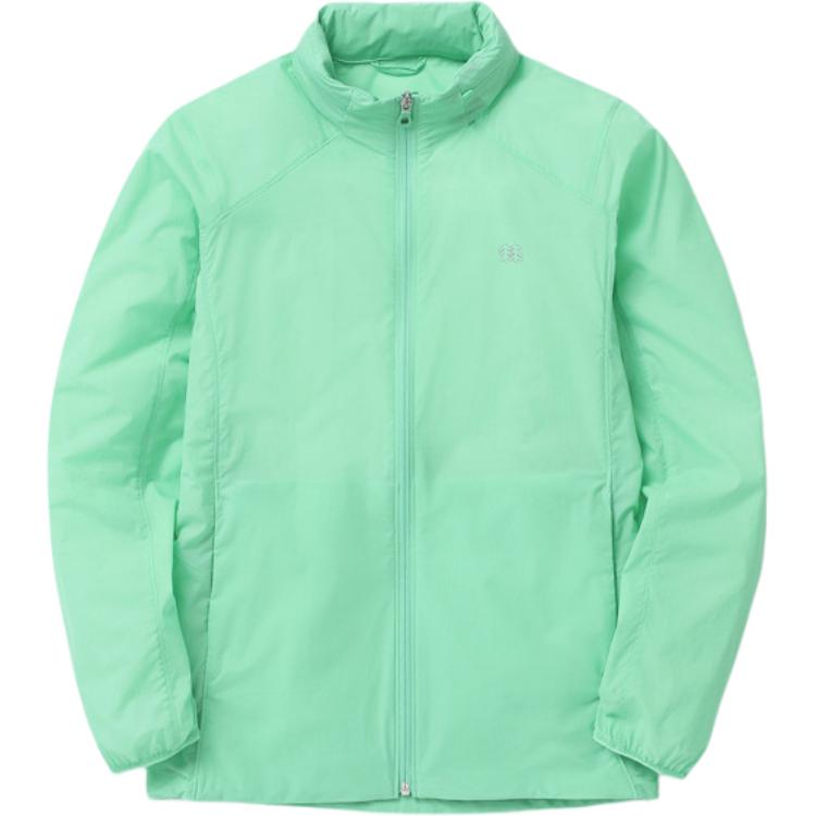 (Women) KOLON SPORT  Light Green Windproof Hooded Jacket JKJJM24252LGR