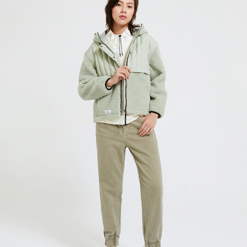 Cheap (W) コーロンスポーツ 軽量フリースフーディー - キャンピングシリーズ暖ジャケット LKFJ2WT546