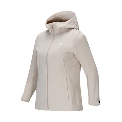 (Women) KOLON SPORT Lightweight Water-Resistant Windproof Hiking Softshell Jacket LKJK4MN108