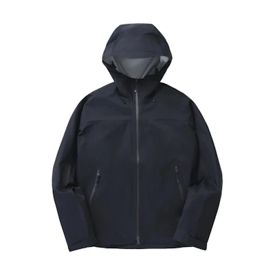 (Women) KOLON SPORT Navy Blue Zip-Up Hooded Jacket Long Sleeve Outdoor Wear TVJJX24492-NAY