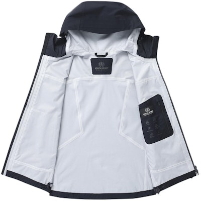 (W) KOLON SPORT Chaqueta Azul Marino con Capucha Cremallera Manga Larga Outdoor TVJJX24492-NAY Shop (W) KOLON SPORT Chaqueta Azul Marino con Capucha Cremallera Manga Larga Outdoor TVJJX24492-NAY