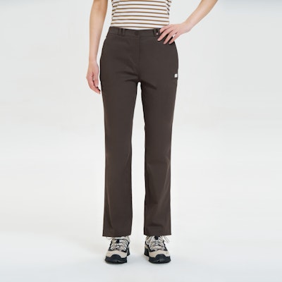 (W) KOLON SPORT 戶外舒適彈性喇叭休閒長褲 LKLP4MT640 Shop (W) KOLON SPORT 戶外舒適彈性喇叭休閒長褲 LKLP4MT640