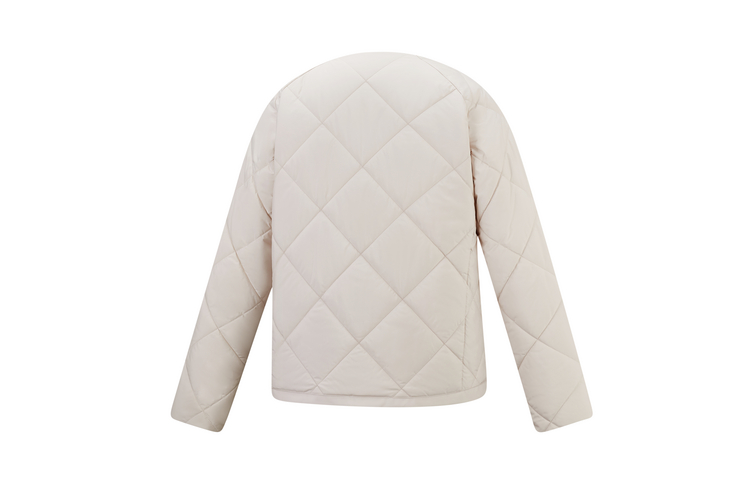 Lookbook (W) 코오롱스포츠 플레인 롱슬리브 따뜻한 편안한 코튼 재킷 LKPJ4WTT12