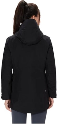 (W) KOLON SPORT Jaket Kalis Air Berhud Warna Pepejal Bernafas JKJGX23272 6