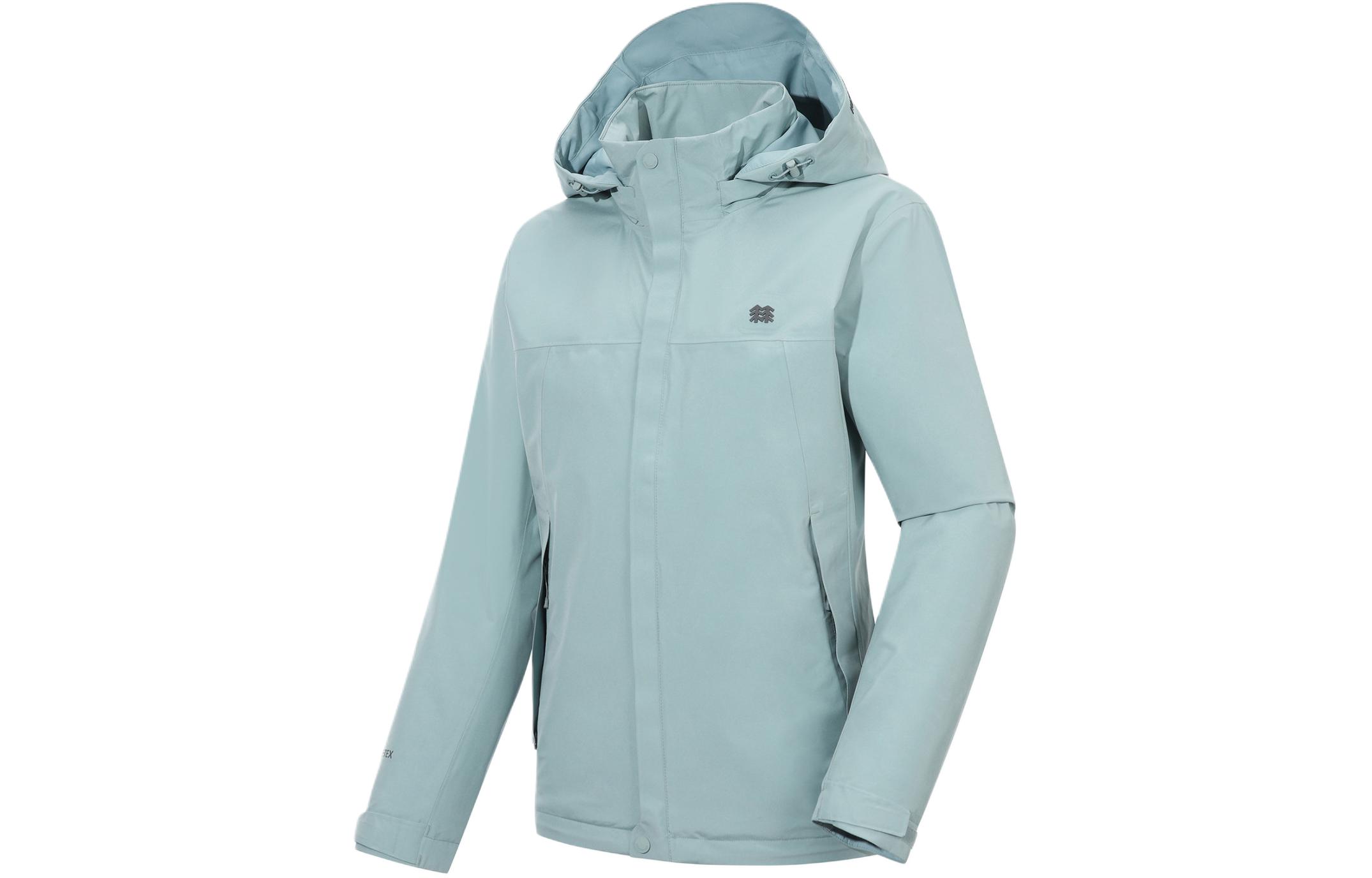 Order (W) KOLON SPORT Jaket Kalis Air Berhud Warna Pepejal Bernafas JKJGX23272