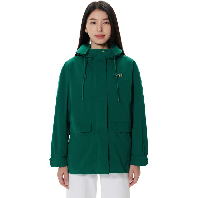 Sizing (W) KOLON SPORT 防水防風フードジャケット アウトドア 長袖 LKJK4WTT42