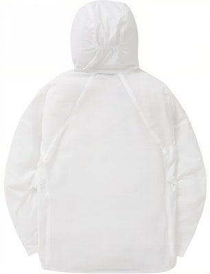 (W) KOLON SPORT Jaket Kalis Air Zip-Up Bertudung Putih JKJJM24274WHX Lookbook (W) KOLON SPORT Jaket Kalis Air Zip-Up Bertudung Putih JKJJM24274WHX