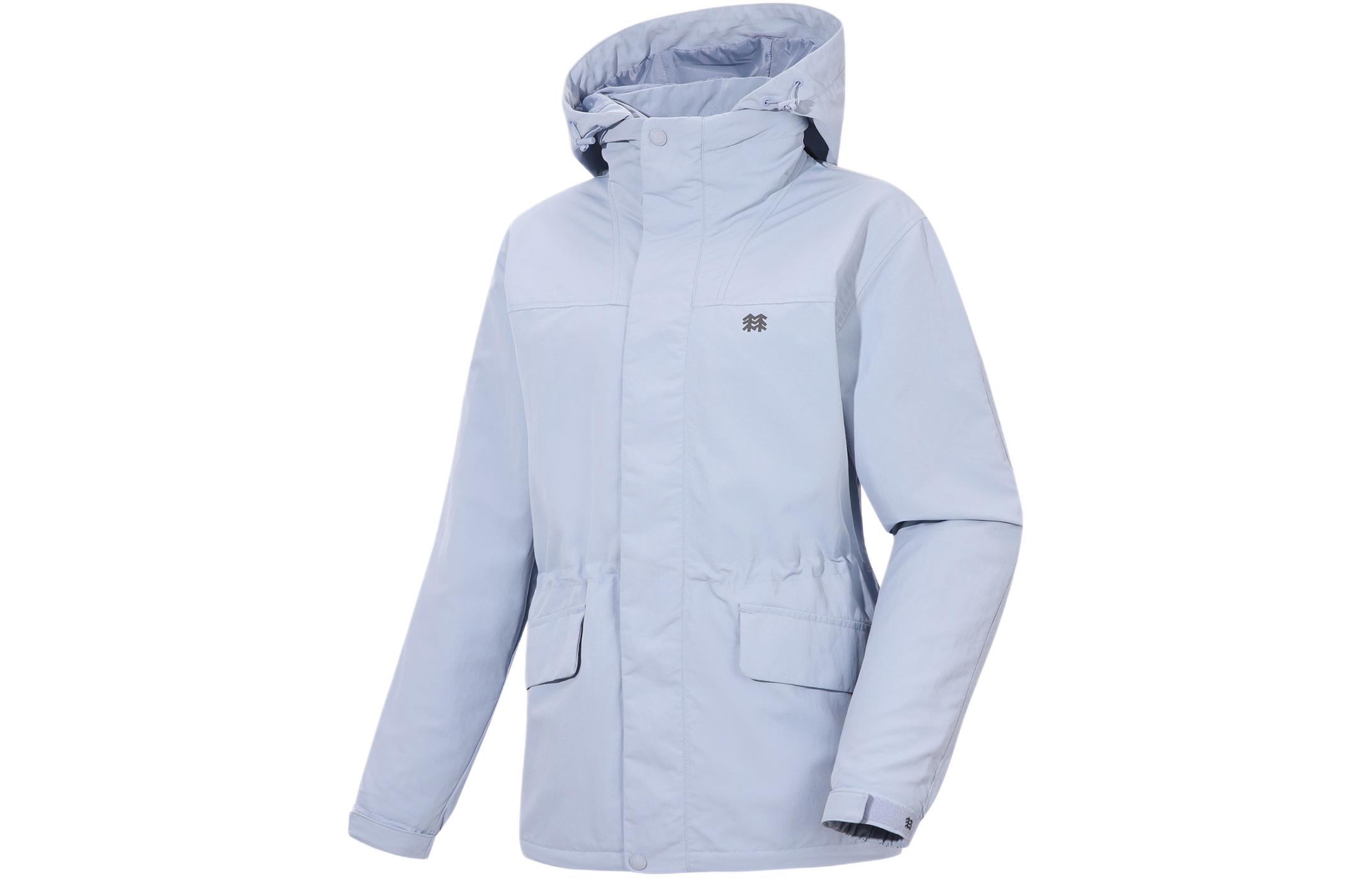 (Women) KOLON SPORT  Windproof Waterproof Breathable Hooded Slim Fit Jacket. JKJJS23122