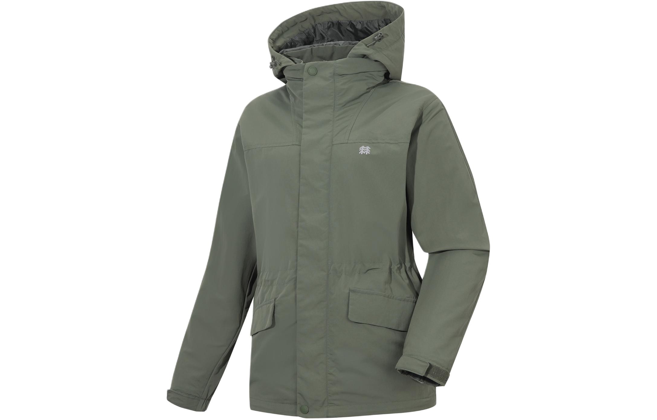 Shop (W) KOLON SPORT Jaket Hoodie Slim Fit Kalis Air & Angin. JKJJS23122