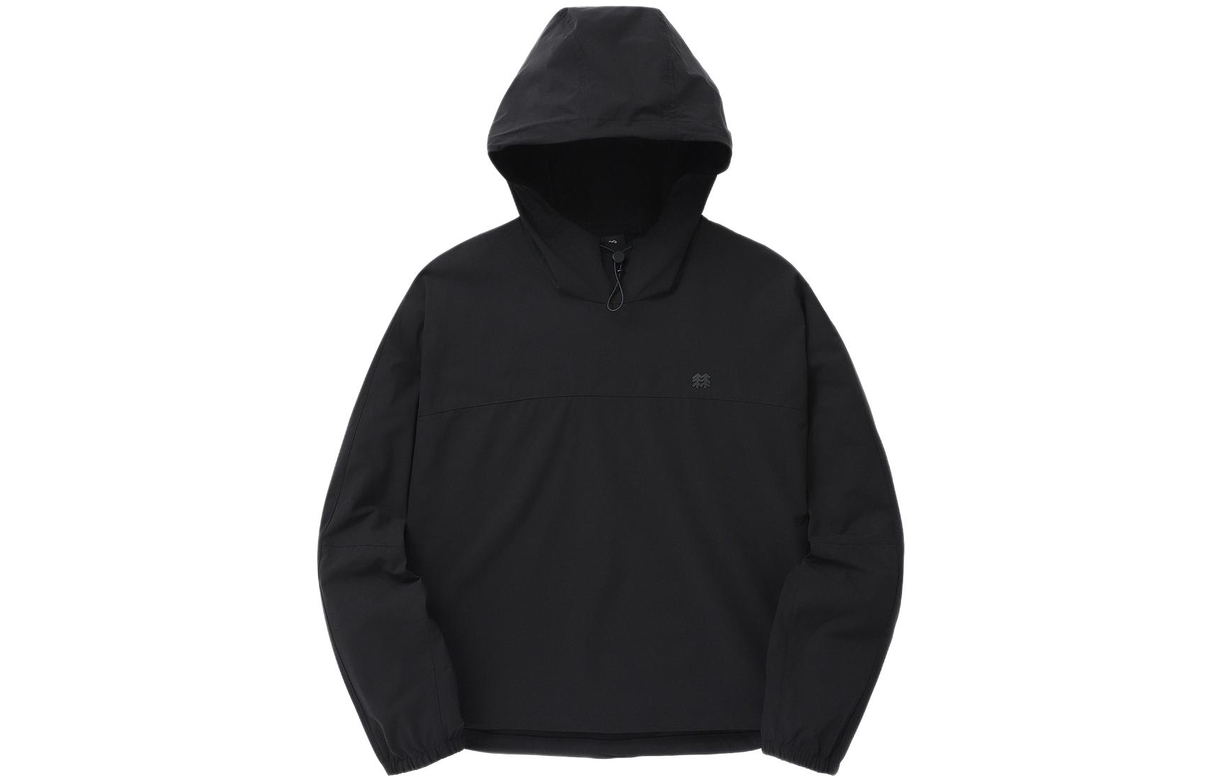 Order (W) KOLON SPORT 黑色連帽長袖運動衫 TVTBS24412-BLK