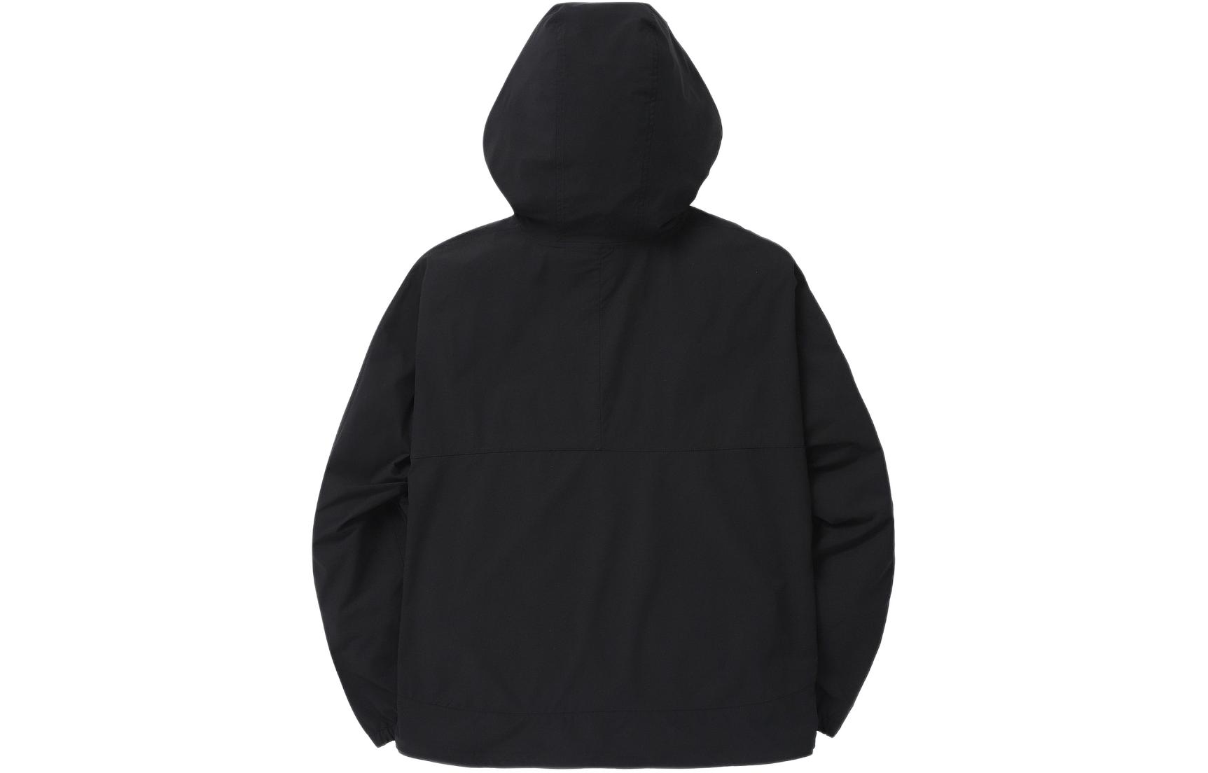 Lookbook (W) KOLON SPORT 黑色連帽長袖運動衫 TVTBS24412-BLK