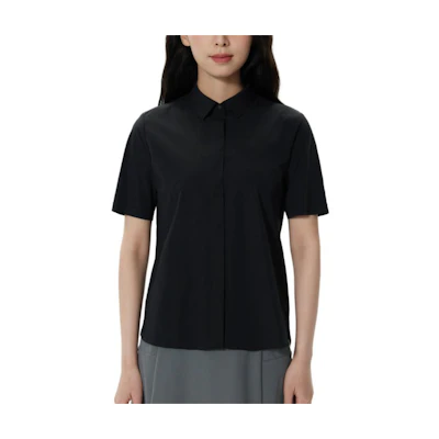 (Women) KOLON SPORT ECONYL Water-Resistant Outdoor Short Sleeve Shirt LKSH4AT548