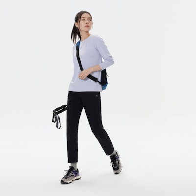 (W) KOLON SPORT 登山防風防潑水直筒褲 LKLP4AN002 4