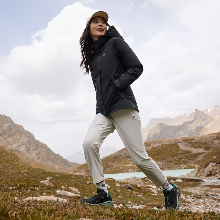 Sizing (W) KOLON SPORT HIKE 防水彈性休閒運動慢跑長褲 LKLP4WNT22