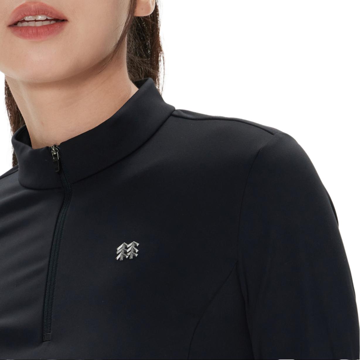 Sizing (W) KOLON SPORT 登山修身彈力半拉鏈長袖T恤 LKZT4WNO02