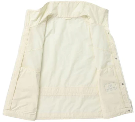 (W) KOLON SPORT 寬鬆版長袖Logo拉鍊外套 - 淺黃色 TVJJM24512-BUT Shop (W) KOLON SPORT 寬鬆版長袖Logo拉鍊外套 - 淺黃色 TVJJM24512-BUT