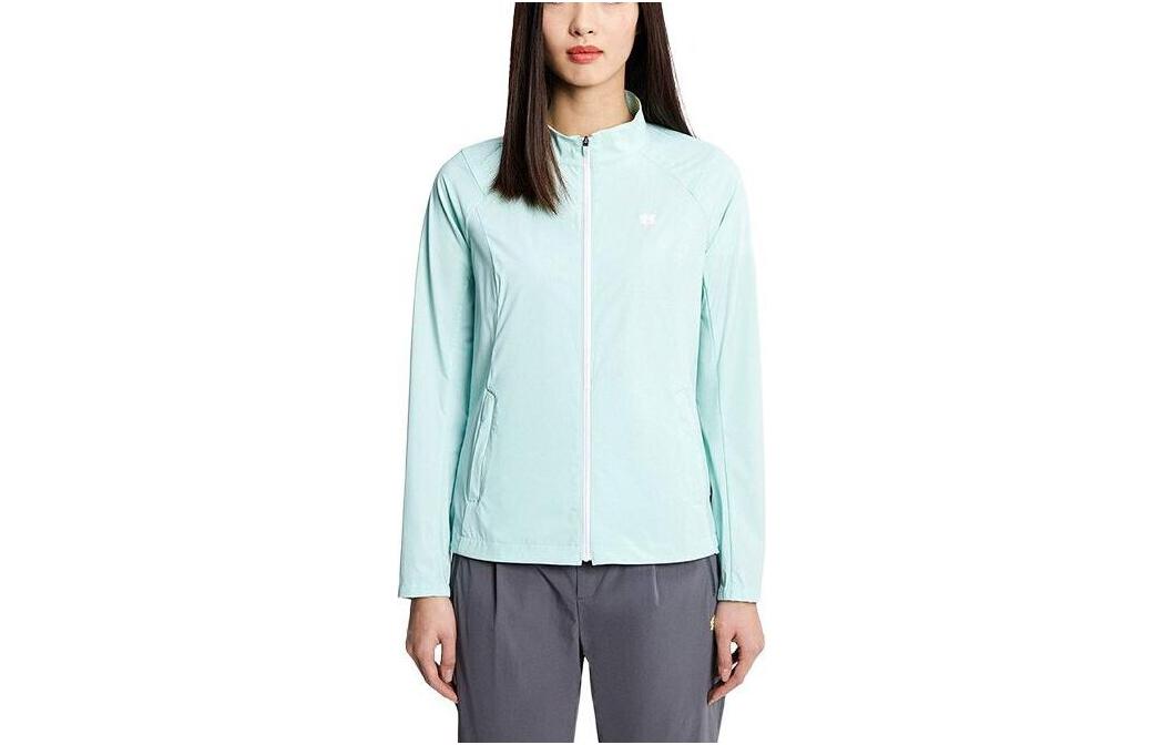 (Women) KOLON SPORT Mint Green Water-Repellent Stretch UV Jacket LKJK1MN118-MI