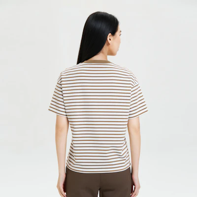(W) 可隆运动吸湿条纹休闲短袖T恤 LKRT4MT716 Details for (W) 可隆运动吸湿条纹休闲短袖T恤 LKRT4MT716