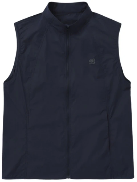 women-kolon-sport-navy-blue-windproof-waterproof-zip-vest-jkvam-24302-nay