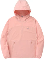 (Women) KOLON SPORT Solid Color Windproof Hooded Loose Fit Jacket JKTBS24172 (Women) KOLON SPORT Solid Color Windproof Hooded Loose Fit Jacket JKTBS24172