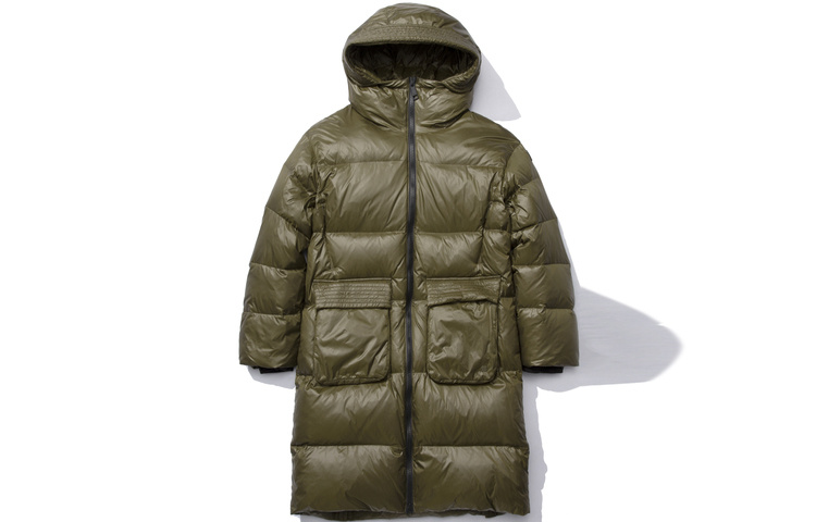 (Women) KOLON SPORT Travel  Matte Long Goose Down Water-Resistant Coat. LKDJ2WT594