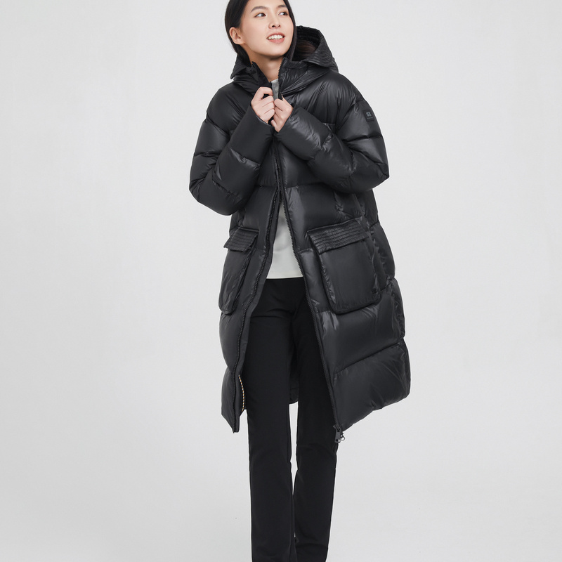 (Women) KOLON SPORT Travel  Matte Long Goose Down Water-Resistant Coat. LKDJ2WT594 圖 3