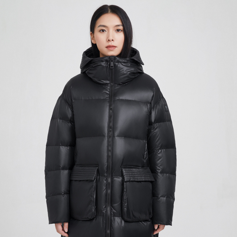 (Women) KOLON SPORT Travel  Matte Long Goose Down Water-Resistant Coat. LKDJ2WT594 圖 4