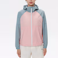Shop (W) KOLON SPORT WIND K 防水拼色登山外套 - 橘色 LKJK4MNK38