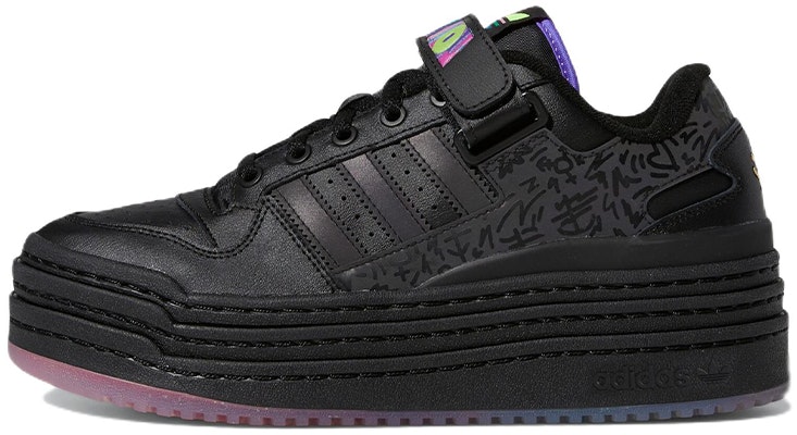 (Women) Kris Andrew Small x adidas Forum Triple Platform Low 'Pride' GX6396 Buy (Women) Kris Andrew Small x adidas Forum Triple Platform Low 'Pride' GX6396
