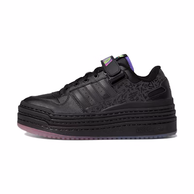 (W) Kris Andrew Small adidas Forum Triple Platform Low 'Pride'