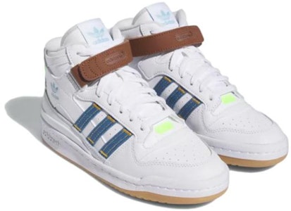 (W) KSENIASCHNAIDER x adidas Forum Mid 'Denim Putih' IF7714 Lookbook (W) KSENIASCHNAIDER x adidas Forum Mid 'Denim Putih' IF7714