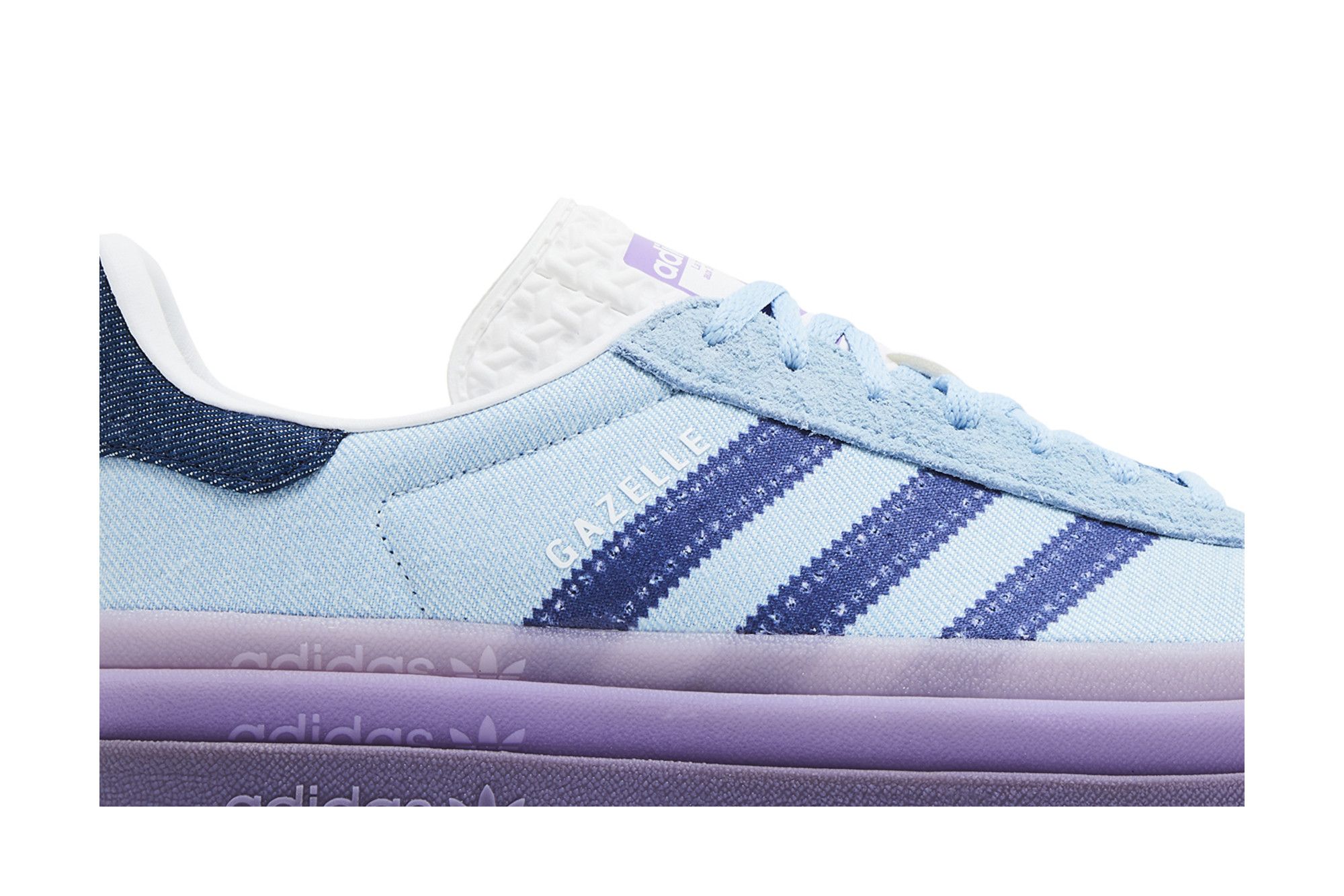 Lookbook (W) KSENIASCHNAIDER x 阿迪达斯 Gazelle Bold '蓝色牛仔' IG4339