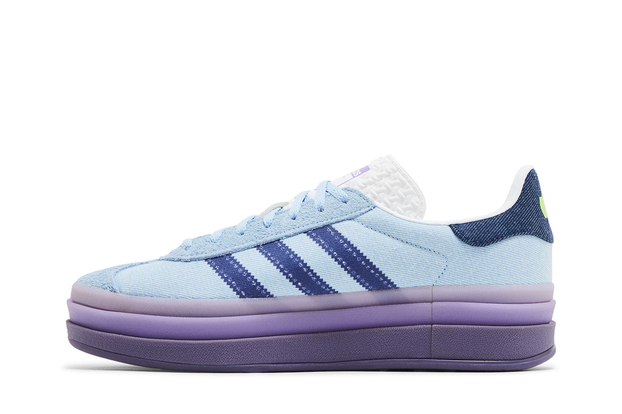 Shop (W) KSENIASCHNAIDER x 阿迪达斯 Gazelle Bold '蓝色牛仔' IG4339