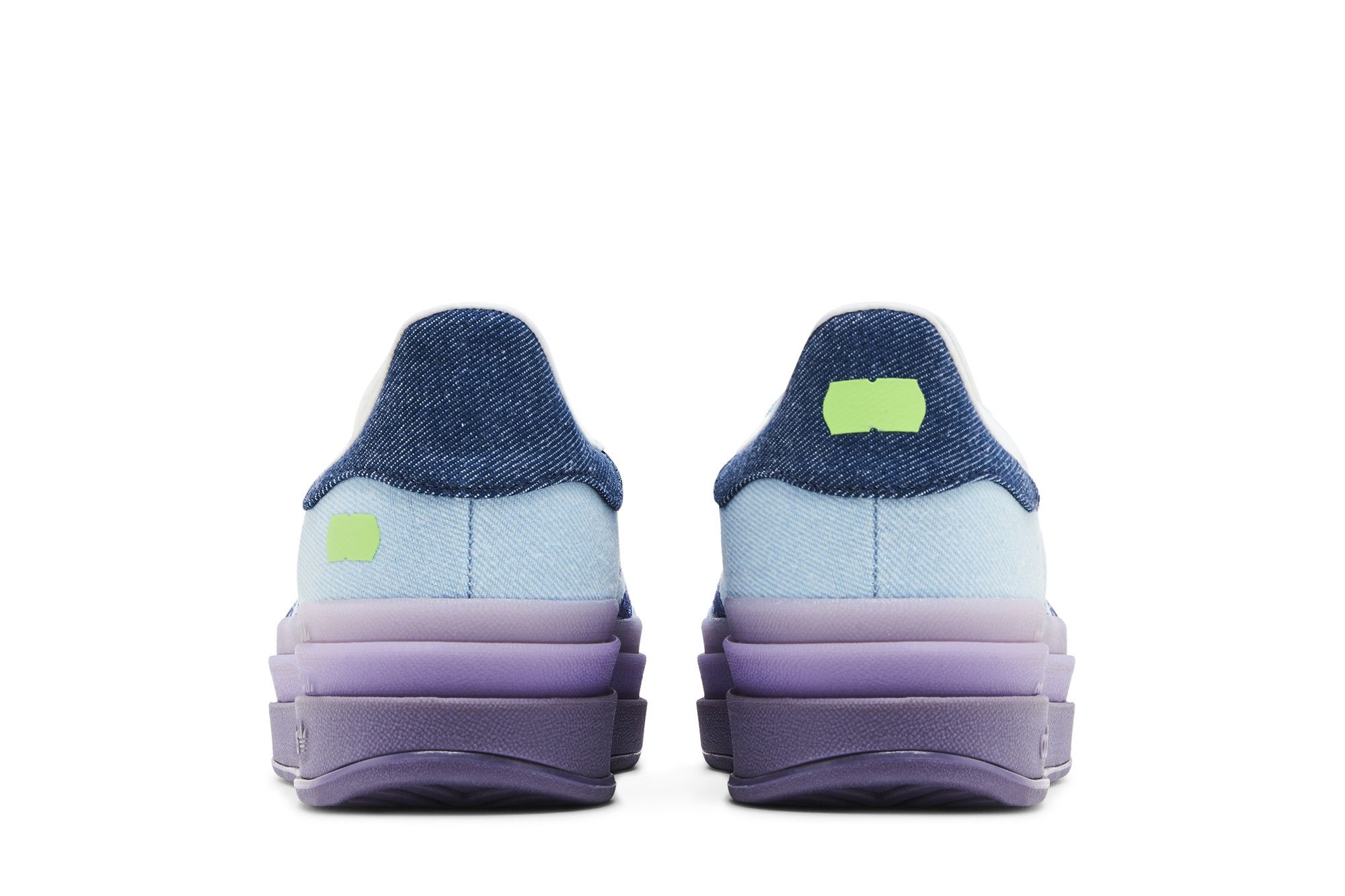 Sizing (W) KSENIASCHNAIDER x 阿迪达斯 Gazelle Bold '蓝色牛仔' IG4339