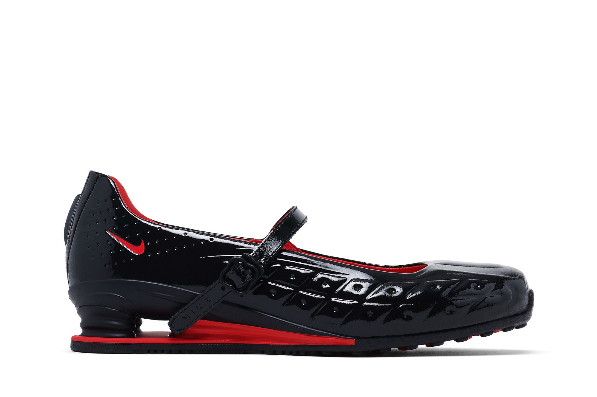 (Women) LABELHOOD x Nike Shox Z Calistra 'Black University Red' IW7881-001