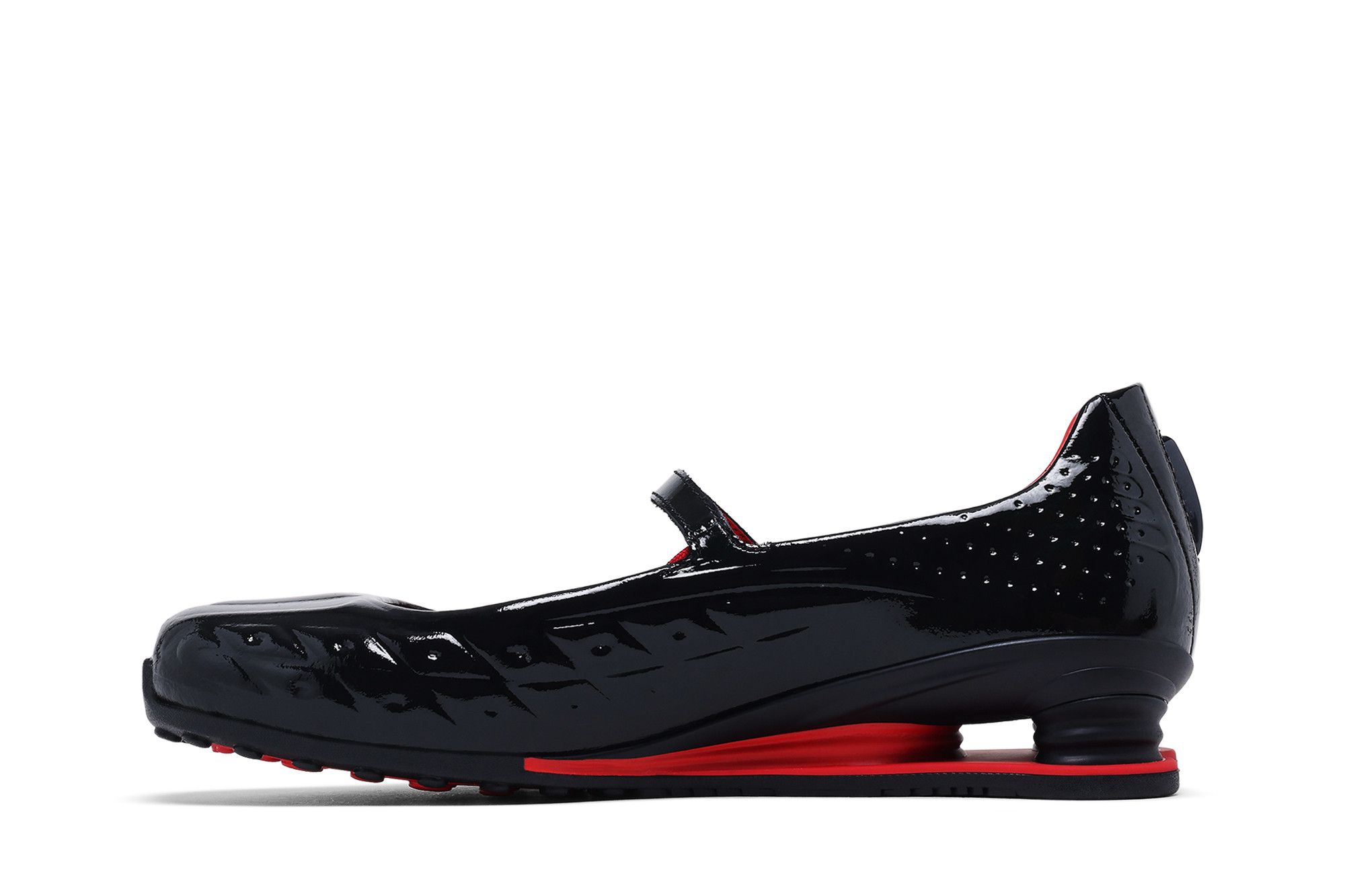 Shop (W) LABELHOOD x Nike Shox Z Calistra ''Negro University Red'' IW7881-001