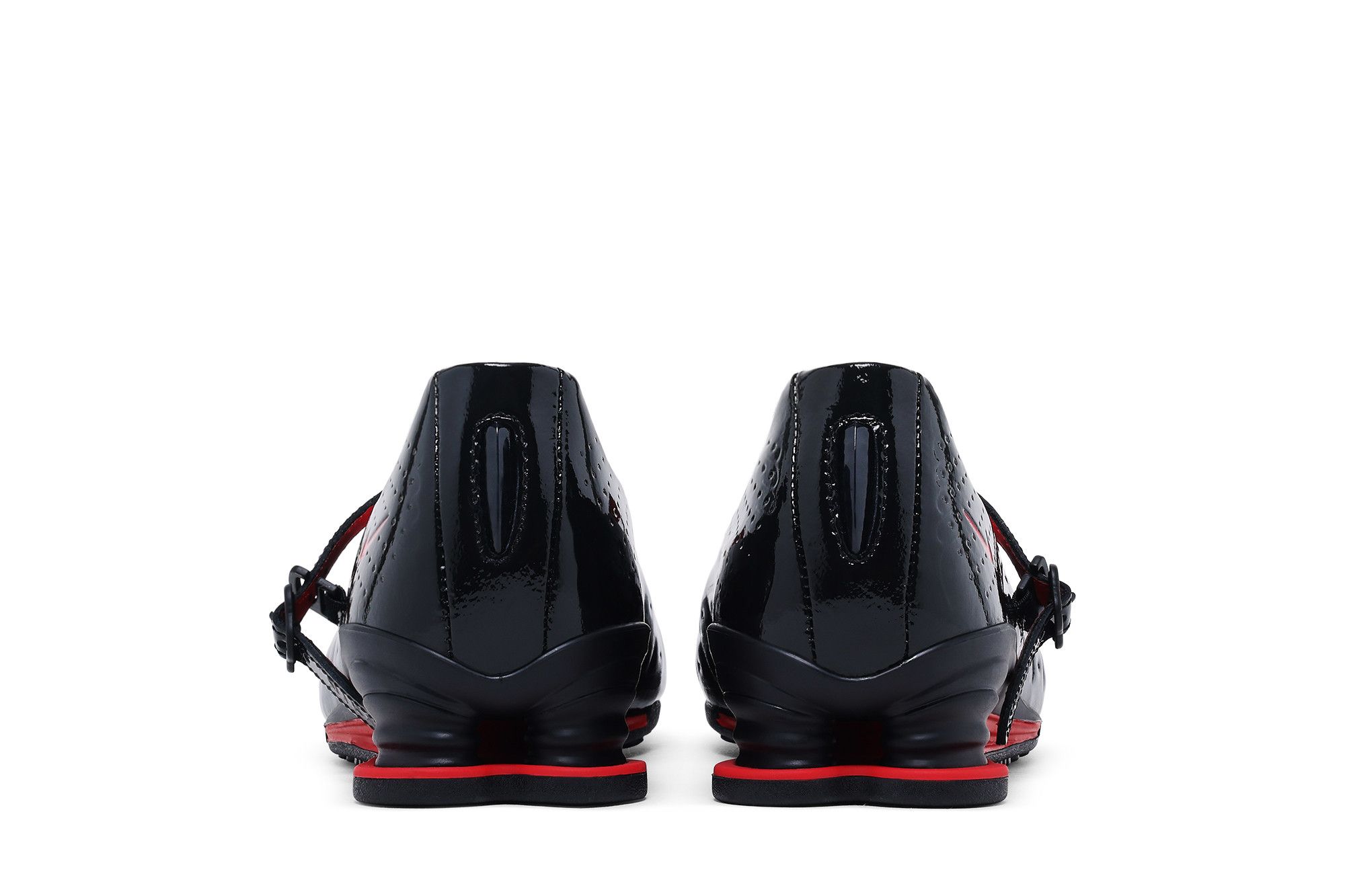 Sizing (W) LABELHOOD x Nike Shox Z Calistra ''Negro University Red'' IW7881-001