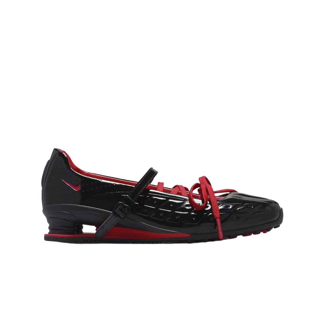 (Women) LABELHOOD x Nike Shox Z Calistra 'Black University Red' IW7881-001