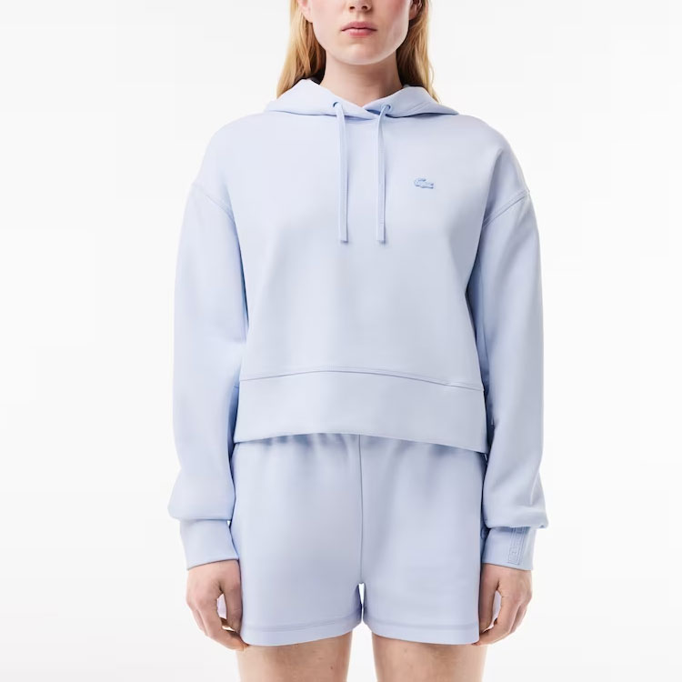 Lookbook (W) ラコステ アニマル柄フーディープルオーバー フェニックスブルー. SF0281-J2G